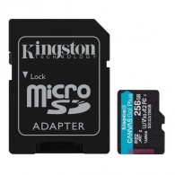Карта памяти microSDHC Kingston 256Gb Cl10 UHS-I U3 V30 A2(170/70) с адап