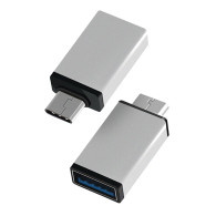 Адаптер OTG USB(гнездо) - Type-C Atom (31046)