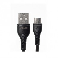 Кабель USB- Type-C APPACS APEU11a (5v, 2.4A) 1м Промо
