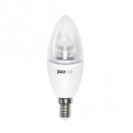 Лампа светодиодная Jazzway PLED-DIM C37 CLEAR 7W 4000K E14 прозрачная