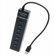 Хаб USB Mega Hub Port (M307) 7 портов, 3.0, черный