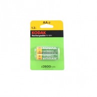 Аккумулятор Kodak R6 2600 Ni-Mh BL 2/40 предзаряженный