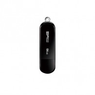 Флэш-диск Silicon Power 64GB USB 2.0 Luxmini 322 черный