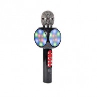 Микрофон со встр.колонкой для караоке (Bluetooth) Atom KM-1100L 3Вт 1800мАч бесп