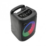 Колонка портативная Perfeo DISCO RING 3" LED (10Вт/2400mAh) PF_B4981