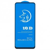 Защитное стекло 3D для OPPO realme 8 4G черное (203148)