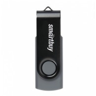 Флэш-диск SmartBuy 4GB USB 2.0 Twist черно-серый