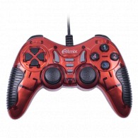 Game-pad Ritmix GP-007 красный, 19 кнопок (USB)