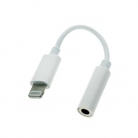 Переходник lightning - 3,5джек (шт/гн) 1:1 L01 (работает без Bluetooth)