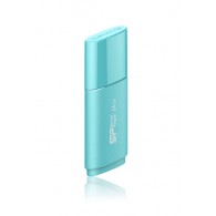 Флэш-диск Silicon Power 64GB USB 2.0 Ultima U06 голубой