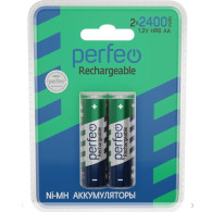 Аккумулятор Perfeo R6 2400mAh Ni-Mh BL 2/40