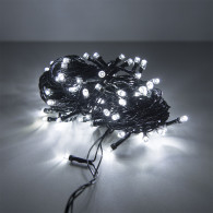 Гирлянда "Нить" 100LED, белая, 10м, т-зел.шнур RL-110W Funray