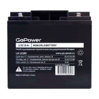 Аккумулятор для бесперебойника GoPower (12V 18Ah) LA-12180 клеммы под болт M5