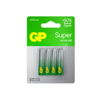 Батарейка GP LR03 Super G-TECH BL 4/40/160