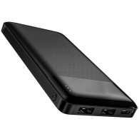 Внешний аккумулятор 10000mAh Hoco J72 (in - T,M/out - 2U) черный