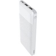Внешний аккумулятор 10000mAh Hoco J72 (in - T,M/out - 2U) белый