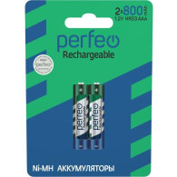 Аккумулятор Perfeo R03  800mAh Ni-Mh BL 2/60