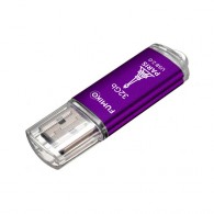 Флэш-диск Fumiko 32GB USB 2.0 Paris пурпурный