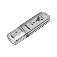 Флэш-диск Fumiko 64GB USB 2.0 Paris серебро