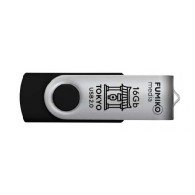 Флэш-диск Fumiko 16GB USB 2.0 Tokio черный