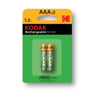 Аккумулятор Kodak R03 650mAh Ni-Mh BL 2/20/240 Аккумулятор Kodak R03 650mAh Ni-Mh BL 2/20/240