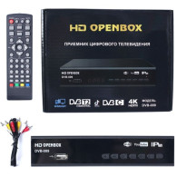 РЕСИВЕР ЦИФРОВОЙ DVB-T2/C HD Openbox M5 (USB, HDMI, RCA,мет.,дисп.,б/б)