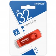 Флэш-диск SmartBuy 32GB USB 3.0 Twist красный