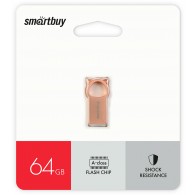 Флэш-диск SmartBuy 64GB USB 2.0 MC5 Metal Kitty розовый