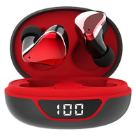 Гарнитура Bluetooth Smartbuy Boa TWS (вакуумные наушники) черно-крас SBH-3046