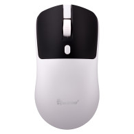 Мышь беспроводная SmartBuy SBM355AGW бело-черная, БЕЗЗВУЧНАЯ (2ААА не в комп.)