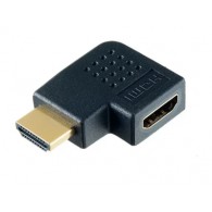 Переходник HDMI - HDMI (шт/гн) угловой горизонтальный Perfeo A7011