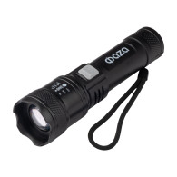 Фонарь Фаzа Accu F1-L3WZ черный (3W,650 Лм, Li-ion 600mAh) 3 режима, кабель USB - Type-C