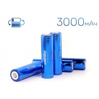 Аккумулятор Li18650 3000mAh 3,7V Smartbuy sh 1/50