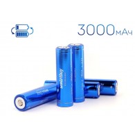 Аккумулятор Smartbuy 3,7V 3000mAh Li18650 sh 1/50