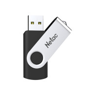 Флэш-диск Netac 64GB USB 2.0 U505 черный/серебро