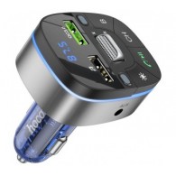 MP3 FM модулятор автомоб. Hoco E71 (Bluetooth, 2*USB, дисплей)