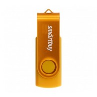 Флэш-диск SmartBuy 4GB USB 2.0 Twist желтый