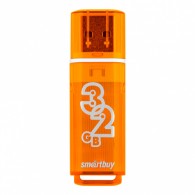 Флэш-диск SmartBuy 32GB USB 2.0 Glossy оранж