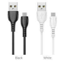 Кабель USB - microUSB Borofone BX51 1м 2,4А ПВХ
