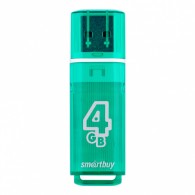 Флэш-диск SmartBuy 4GB USB 2.0 Glossy зеленый