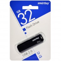 Флэш-диск SmartBuy 32GB USB 2.0 Clue черный