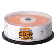 Диск CD-R SmartBuy 700Mb 52x Cake box /25