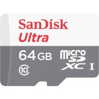 Карта памяти microSDHC SanDisk 64Gb Class 10 UHS-1 A1 (140MB/s) б/адапт
