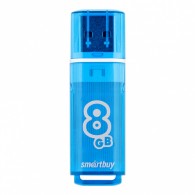 Флэш-диск SmartBuy 8GB USB 2.0 Glossy синий