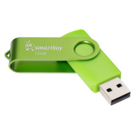 Флэш-диск SmartBuy 16GB USB 2.0 Twist зеленый