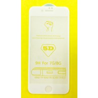 Защитное стекло 3D для iPhone 7/8/SE2020 белое (102978)
