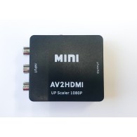 Переходник 3RCA (F) - HDMI (F) HW-2105 (AV->HDMI)