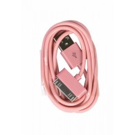 Кабель USB- iPhone4 SmartBuy 1м цветной iK-412