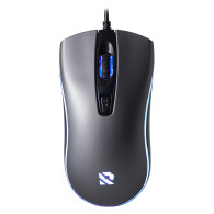 Мышь проводная SmartBuy SBM-713G-G USB, игровая, черно-серая металл