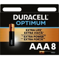 Батарейка Duracell LR03 Optimum BL 8/64